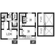 さつき3丁目メゾネットの間取り画像