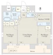 グランレスト渋谷大山町の間取り画像