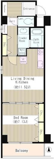 RESIDENCE SATSUMAの間取り画像