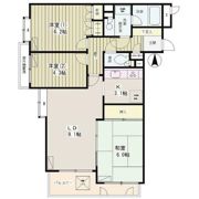 フラット浜田山の間取り画像