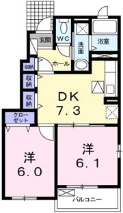 エテルノ・アロッジオ弐番館の間取り画像