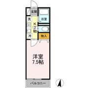 ウィズ中村橋 ⅠⅡの間取り画像