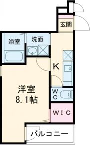 シュークリア北花田の間取り画像