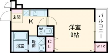 シュークリア北花田の間取り画像