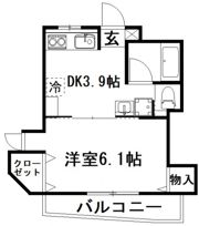 徳丸コーポの間取り画像