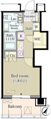 メルクマール京王笹塚レジデンスの間取り画像