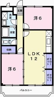 シャルマン寿の間取り画像