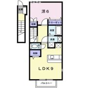 ラフィーネITO六番館の間取り画像