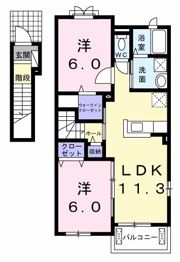 グリーンフォレストの間取り画像