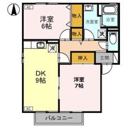御料所ガーデン Fの間取り画像
