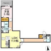 セレスティア扇Ⅰの間取り画像