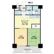 ライオンズマンション堀川の間取り画像