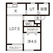 リジエールG棟の間取り画像