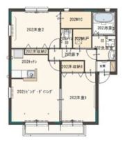 グランルーチェAの間取り画像