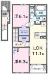 アトリオの間取り画像