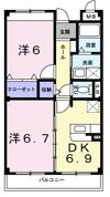 ベルフリーデの間取り画像
