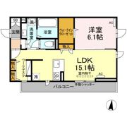 ヴィラ胡蝶の間取り画像