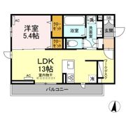 ヴィラ胡蝶の間取り画像