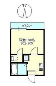 クーネル八王子の間取り画像
