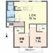 フレグランス横津の間取り画像