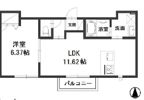 サンライズ渡辺 Aの間取り画像