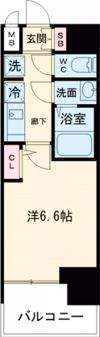 ソルテラスKOBE湊町の間取り画像