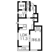 ルミエール B棟の間取り画像