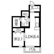 Foluna I・IIの間取り画像