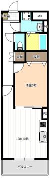 ハピネストミーⅡの間取り画像