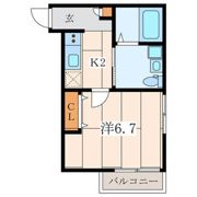 ベイルーム茅ヶ崎の間取り画像