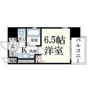 ベラジオ二条城前の間取り画像