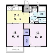 ラックWATANABEⅡの間取り画像
