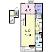 ラ・フロレゾンの間取り画像