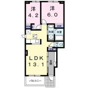 モンテ マードレ Ⅰの間取り画像