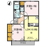 夢咲きの里 Fの間取り画像