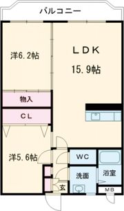 baronessaⅡの間取り画像