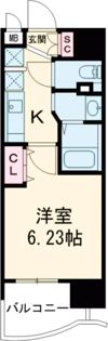 Luxe布施南Ⅱの間取り画像