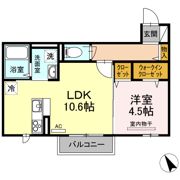 セジュール己斐上K．Nの間取り画像
