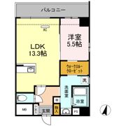 フォレストドルフ天神の間取り画像