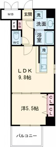 リッツ・アヴェニューの間取り画像