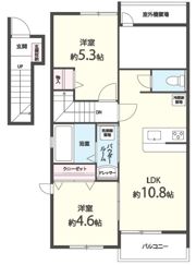 Benesta久留米の間取り画像