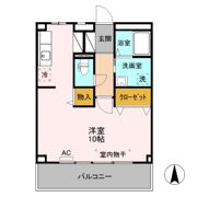 ドミトリー平林の間取り画像