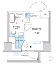 パークアクシス錦糸町スタイルズの間取り画像