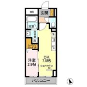 セントオハナ立川の間取り画像
