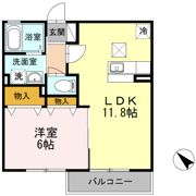 フォレスト四谷の間取り画像