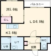 エアレンデル港町の間取り画像