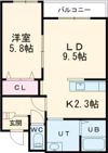 エアレンデル港町の間取り画像