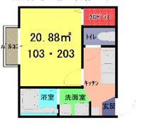 ウィスタリア 春日部の間取り画像