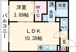 コージーコートの間取り画像