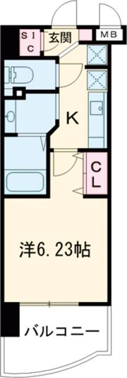 Luxe布施南Ⅱの間取り画像